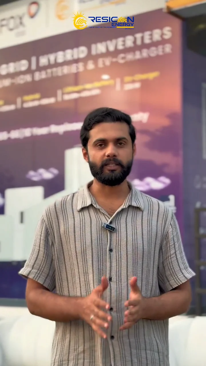 A speaker in Resicon’s customer feedback film